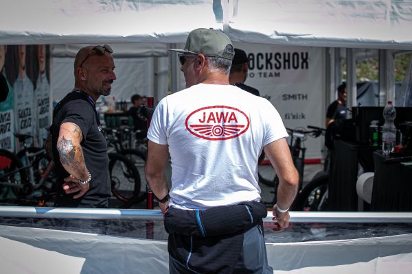 SP Lenzerheide 2023 - špacír týmovým zázemím