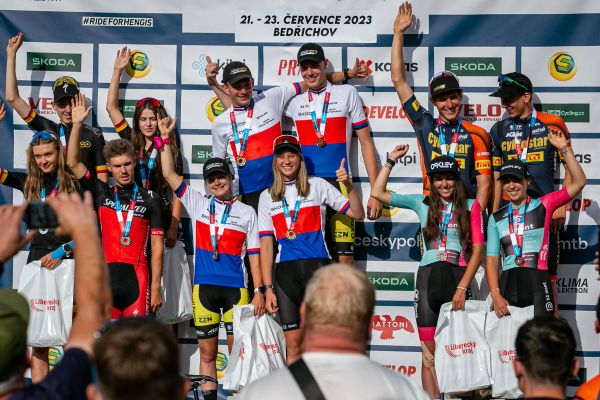 Mistrovství ČR XCO 2023 - štafety, e-bike