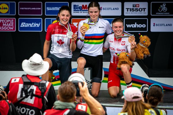 MS 2023 - Glasgow - juniorské medailistky