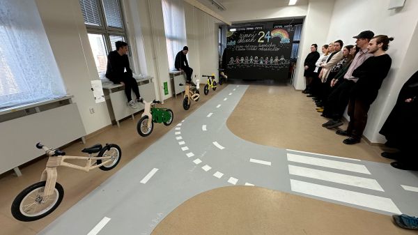 Odrážedla od studentů FUD UJEP