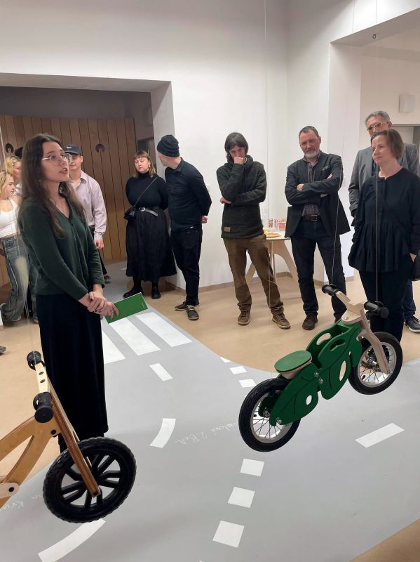 Odrážedla od studentů FUD UJEP