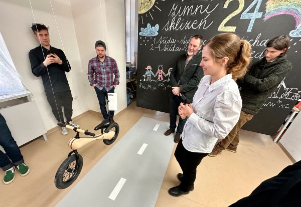 Odrážedla od studentů FUD UJEP