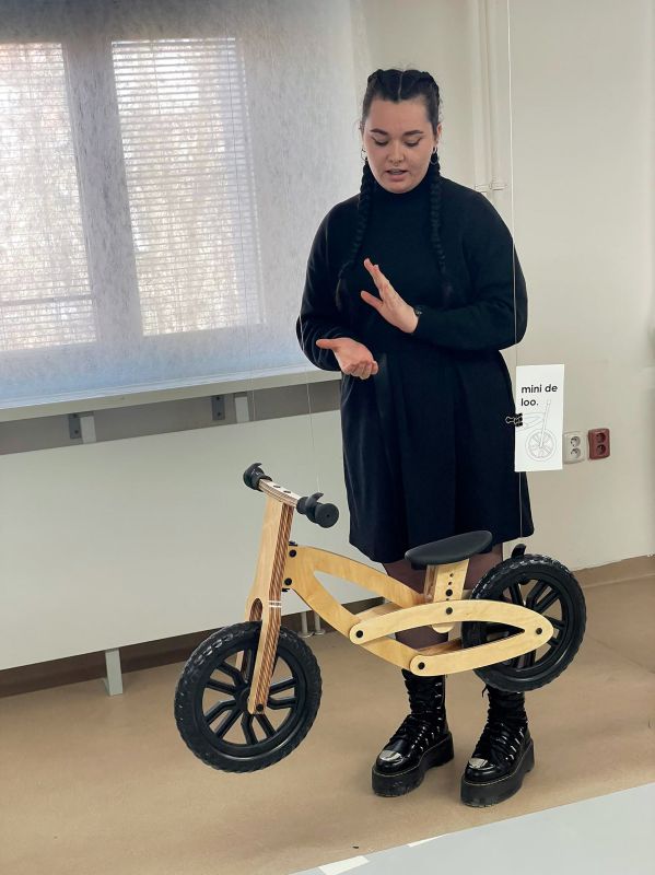 Odrážedla od studentů FUD UJEP