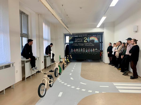 Odrážedla od studentů FUD UJEP