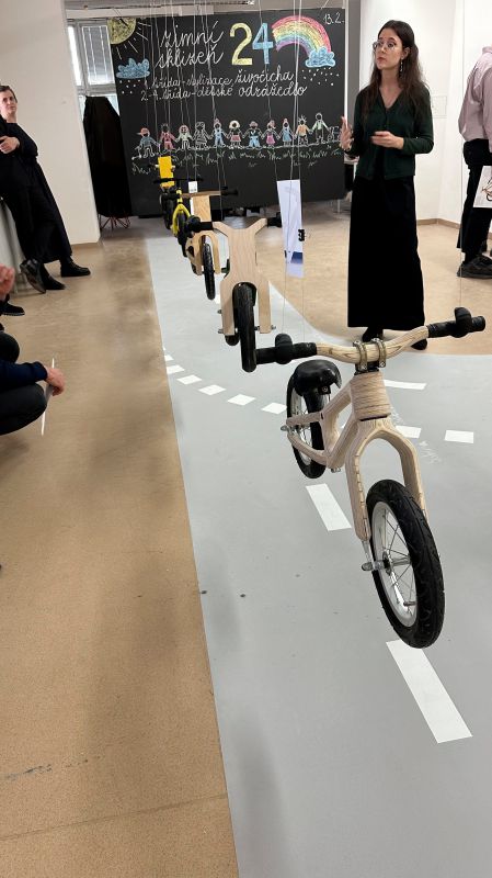 Odrážedla od studentů FUD UJEP