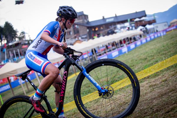 MS 2024 - štafety - juniorka Hana Viková