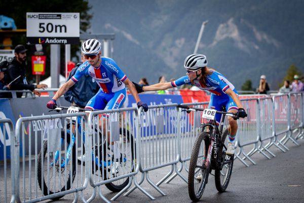 MS 2024 - štafety - finišman Ondřej Cink