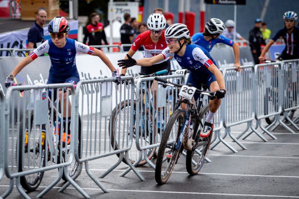 MS 2024 - štafety - Loana Lecomte na Olivii Onesti