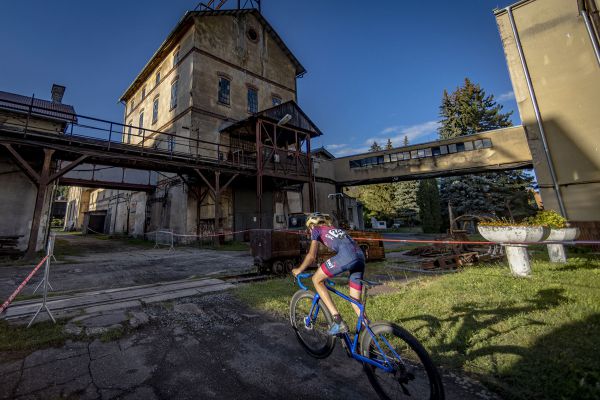 Cyklokros v Hornickém skanzenu Mayrau