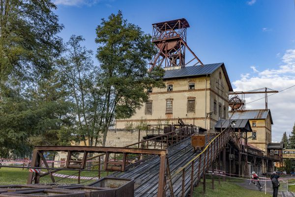 Cyklokros v Hornickém skanzenu Mayrau