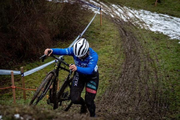 Mistrovství ČR v cyklokrosu - Jičín 2024 - trénink