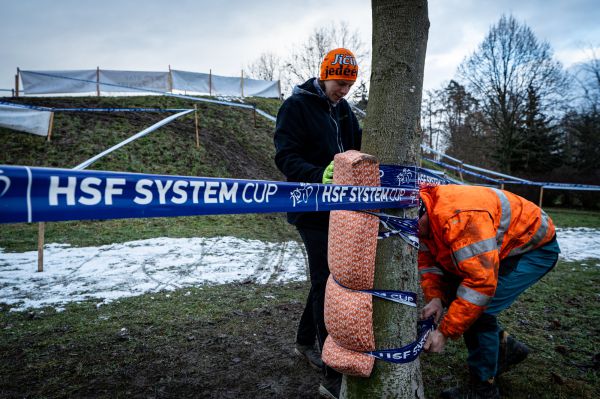 Mistrovství ČR v cyklokrosu - Jičín 2024 - trénink