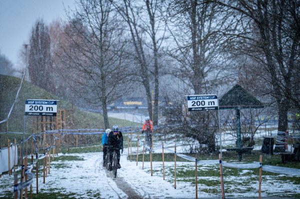 Mistrovství ČR v cyklokrosu - Jičín 2024 - trénink