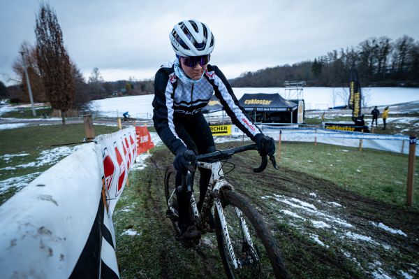 Mistrovství ČR v cyklokrosu - Jičín 2024 - trénink