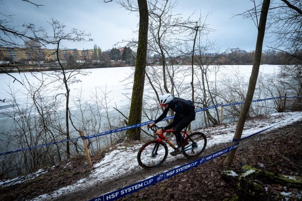 Mistrovství ČR v cyklokrosu - Jičín 2024 - trénink