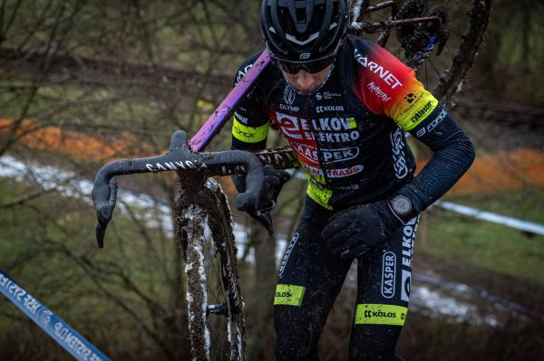 Mistrovství ČR v cyklokrosu - Jičín 2024 - trénink