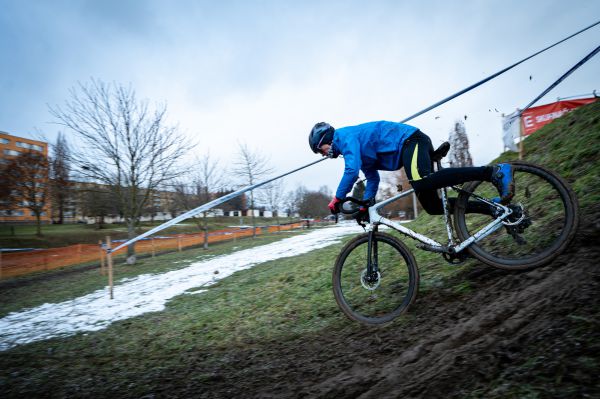 MČR v cyklokrosu - Jičín 2024 - nejtechničtější úsek