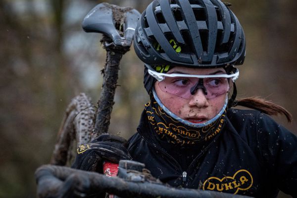 Mistrovství ČR v cyklokrosu - Jičín 2024 - trénink