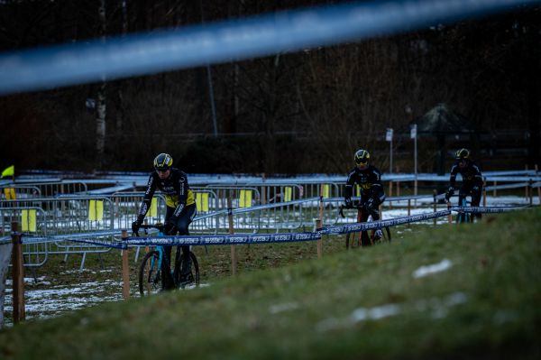 Mistrovství ČR v cyklokrosu - Jičín 2024 - trénink