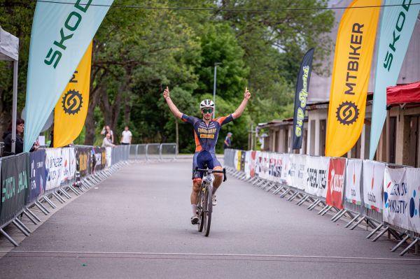 Hlinsko 2025 - junior Robert Mitáš vyhrál na trase 84 km