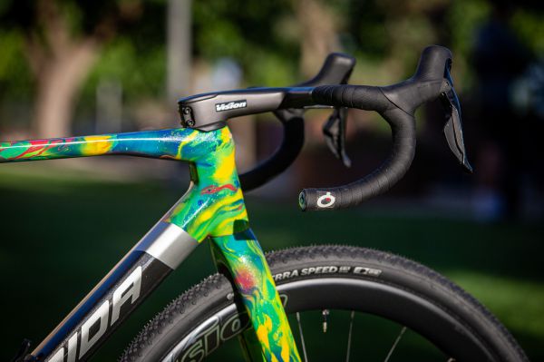 Merida Mission - závodní stroj Mateje Mohoriče