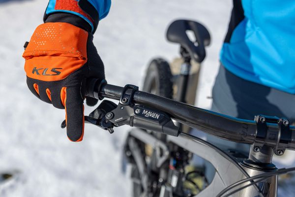 Zimní rukavice KLS Cape orange