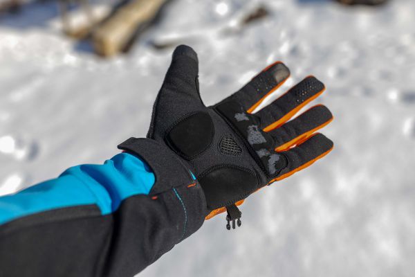 Zimní rukavice KLS Cape orange