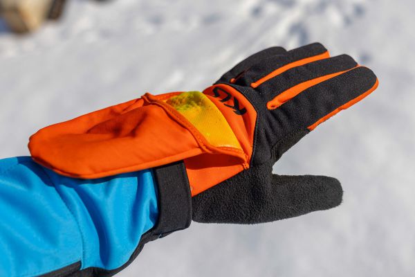 Zimní rukavice KLS Cape orange