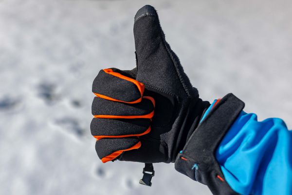 Zimní rukavice KLS Cape orange