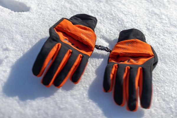 Zimní rukavice KLS Cape orange