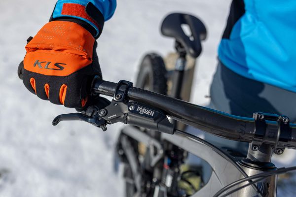 Zimní rukavice KLS Cape orange