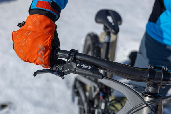 Zimní rukavice KLS Cape orange